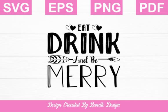 Eat Drink and Be Merry Christmas T-shirt: A Designer’s Review