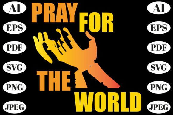 Review: Pray for the World Typography Tee Design