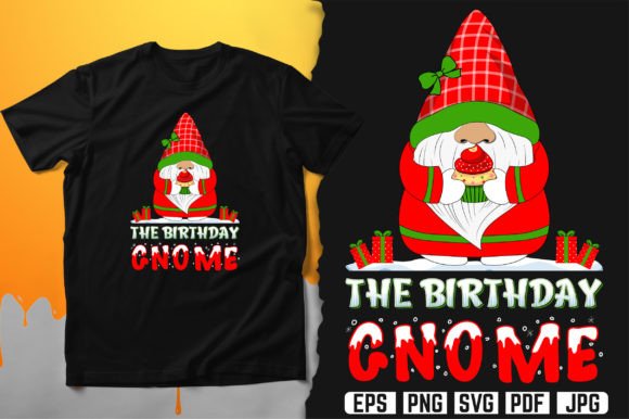 Review: The Birthday Gnome T-Shirt Design Vector
