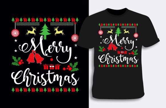 Reviewing Christmas T-shirt Design 14 for Real Embroidery
