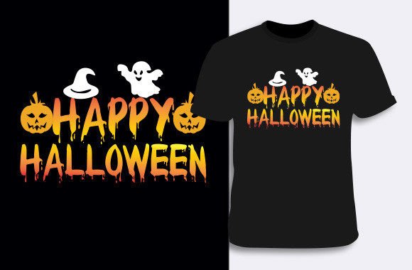 Reviewing Halloween T-shirt Design 1 for Embroidery