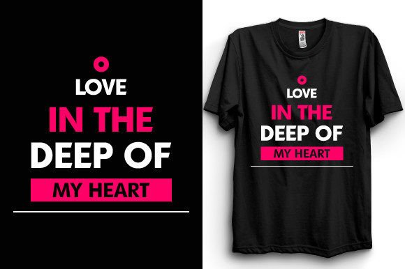 Reviewing Love Romantic Typography T Shirt Vector for Embroidery