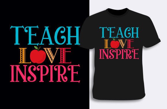 Reviewing Teacher T-shirt Design 16 for Real Embroidery Use
