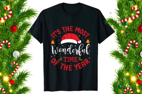 Reviewing the Christmas T-shirt Design Wonderful Time
