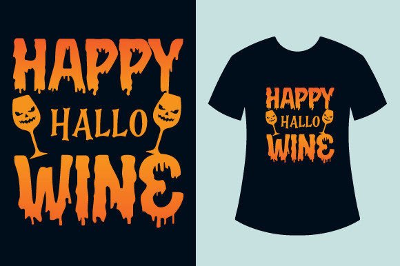 Reviewing the Happy Hallo Wine Halloween Design